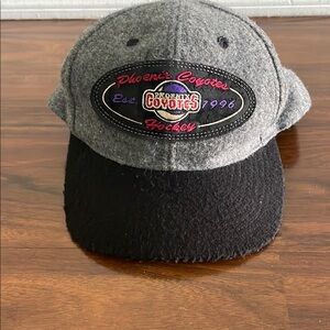 Phoenix Coyotes Gray and Black Sports Specialties Hat